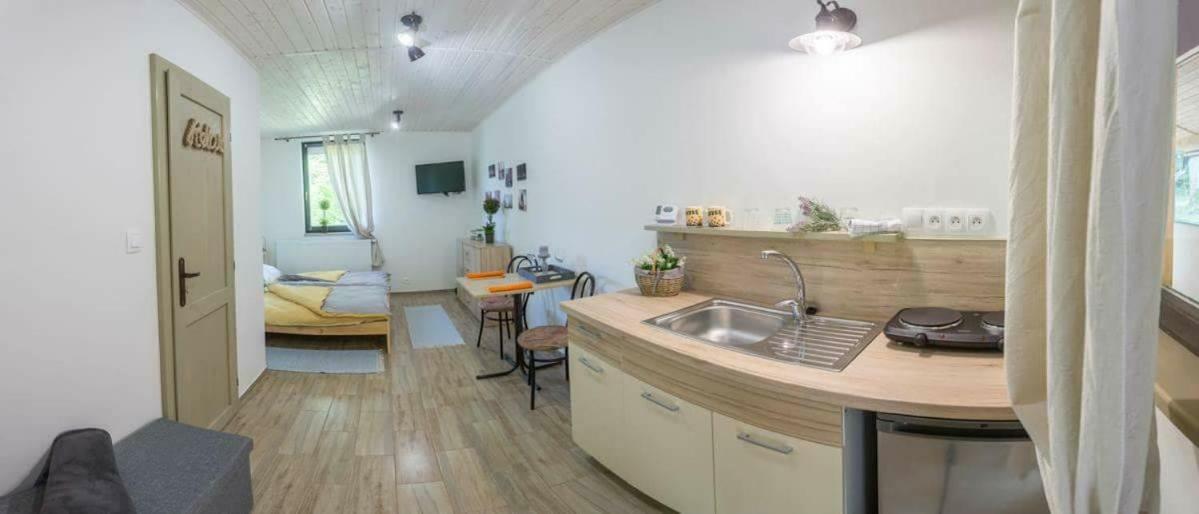 Pod Horou Apartment ชเตียฟนิซเก บาเน ภายนอก รูปภาพ